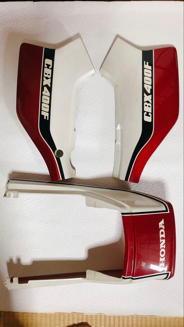 HONDA CBX 400F カウル 赤白