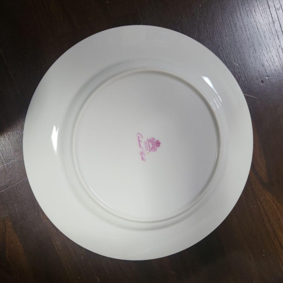 希少、廃盤エインズレイ　イギリス製オーチャードゴールド　お皿セット