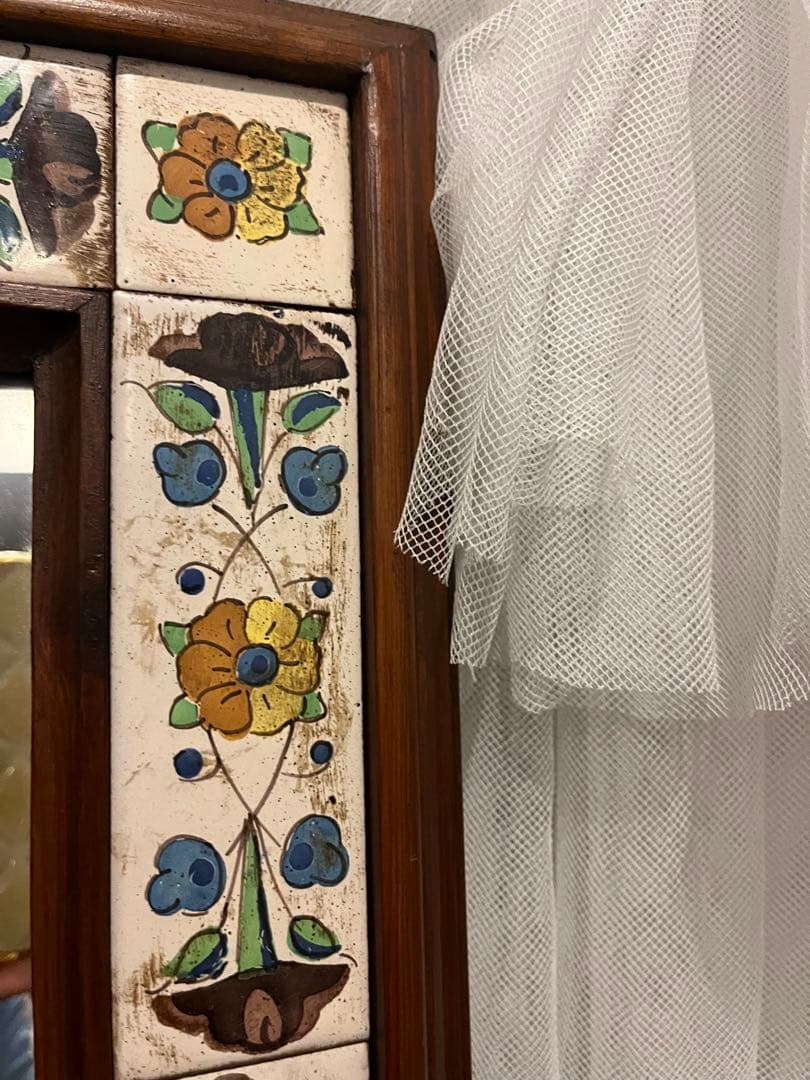 ACTUS バレンシア ウォールミラー スペイン製 タイル 無垢 大