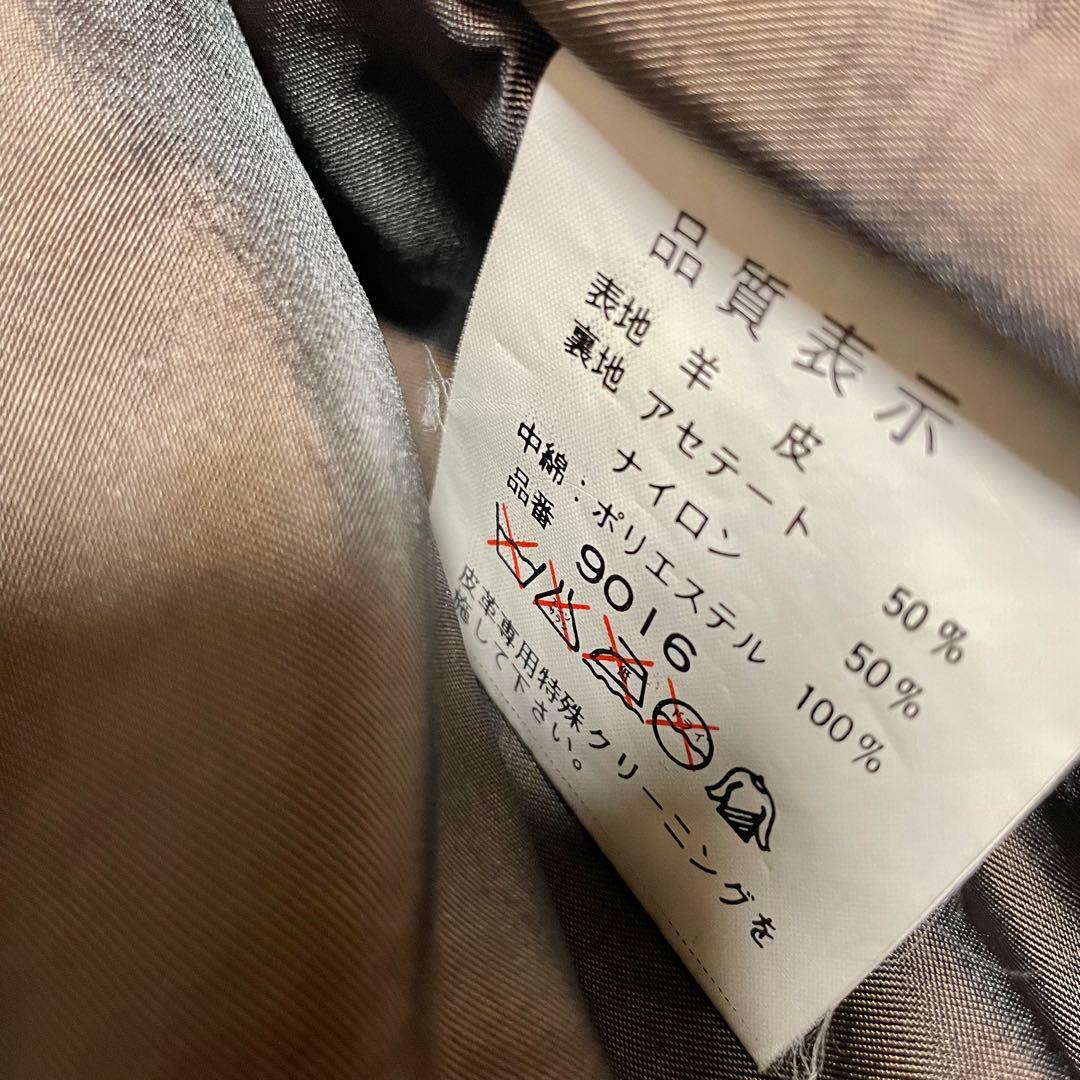 A-2 ラムレザー　フライトジャケット　ブラウン茶色　本革　G-1 ヴィンテージ