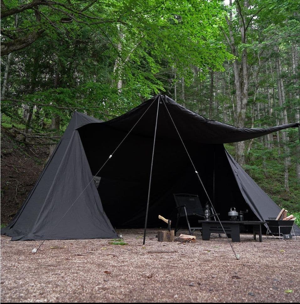 BLACK SHELTER TWIN 1回試し張りのみの超美品　値下げ