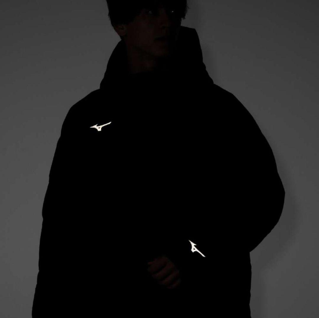 【未使用】 ミズノ ダウンロングコート ベンチコート M サイズ