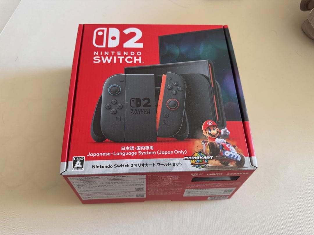 ニンテンドー　スイッチ本体　グレー　一式セット（箱はスイッチ２） 即日発送