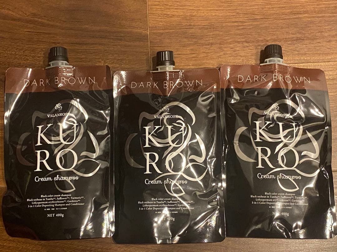 【新品未開封】VR クロクリームシャンプー ダークブラウン