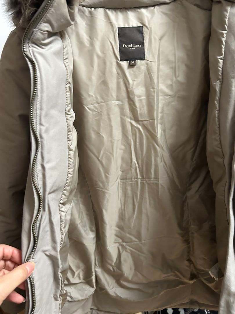Demi-Luxe BEAMS デミルクス ビームス　ダウンコート 38