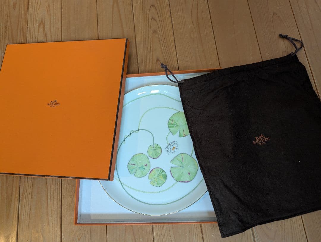 HERMES（エルメス）タルトプレート32cm ナイルの庭