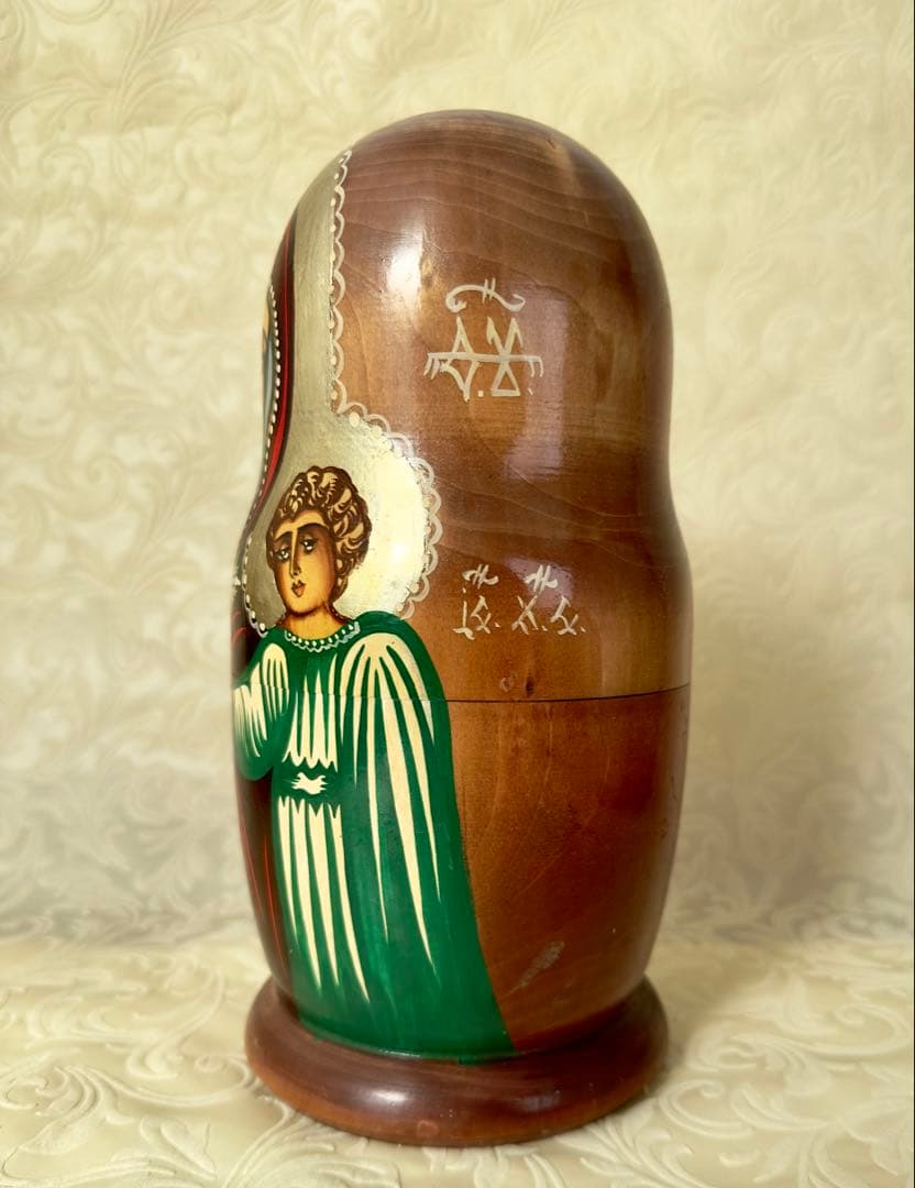 聖母子・聖人マトリョーシカ　10体　新品未使用　入手困難　稀少品　急遽値下げ！
