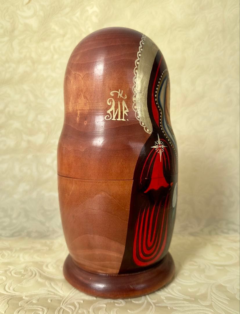 聖母子・聖人マトリョーシカ　10体　新品未使用　入手困難　稀少品　急遽値下げ！
