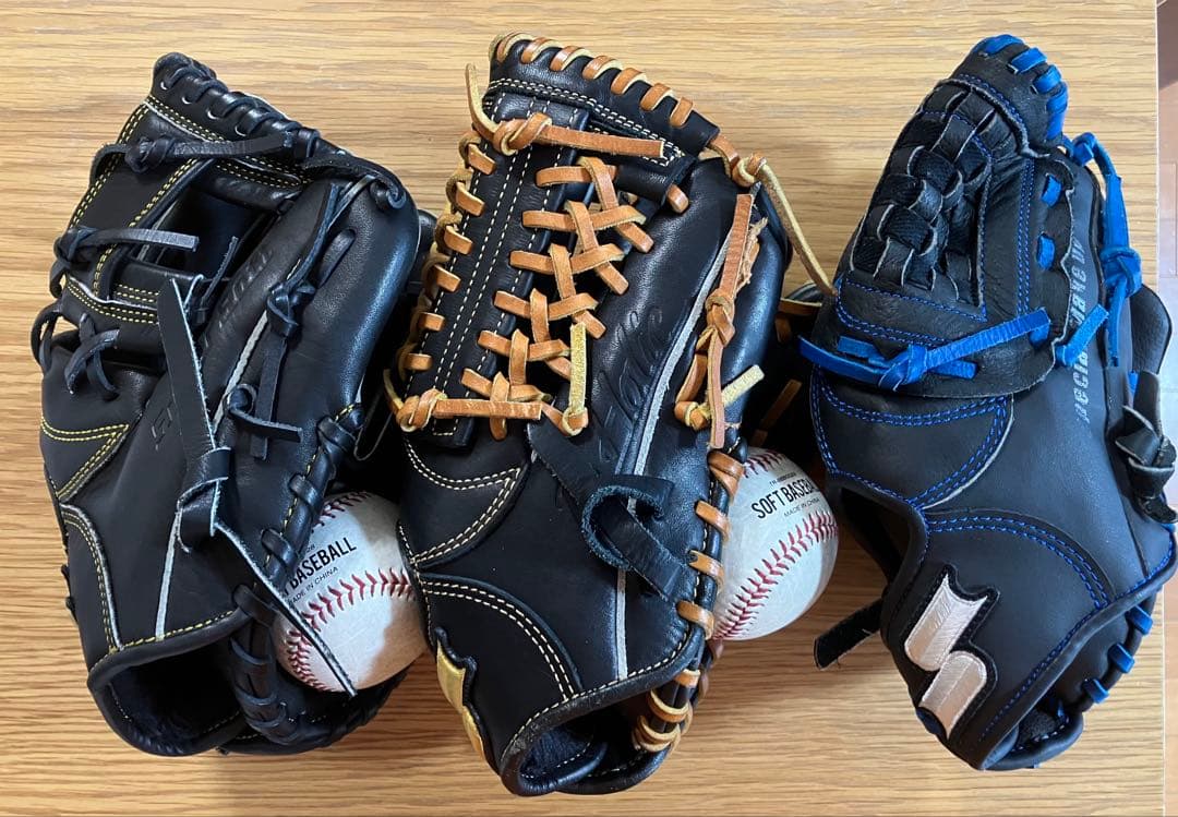 軟式グローブ & ボールセット 右投げ キャッチボール 大人用 少年用