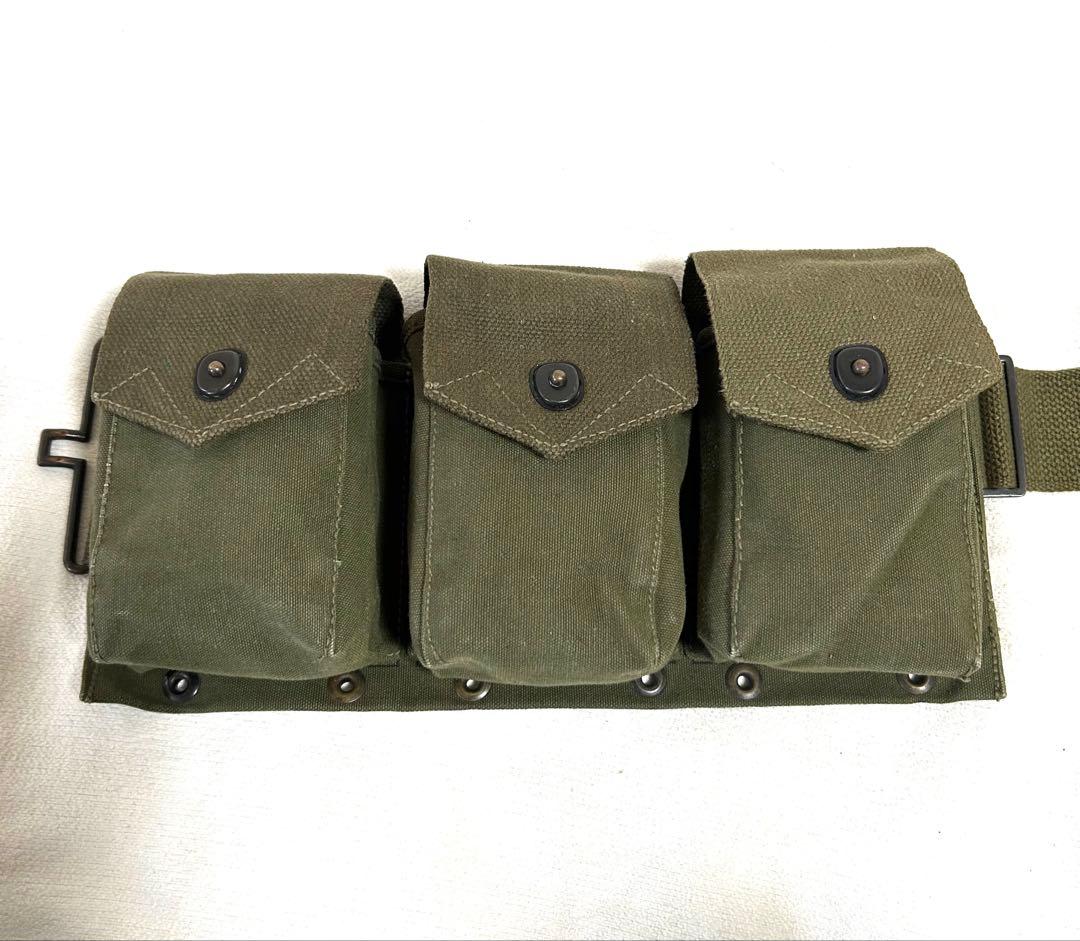 米軍ベトナム戦争/M1937/BAR弾帯/OD色/実物デッドストック