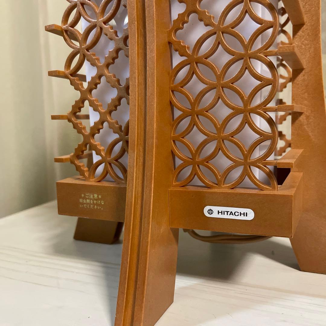 【美品】昭和レトロ 日立製作所 白熱灯スタンド 日本のあかり 行燈 希少