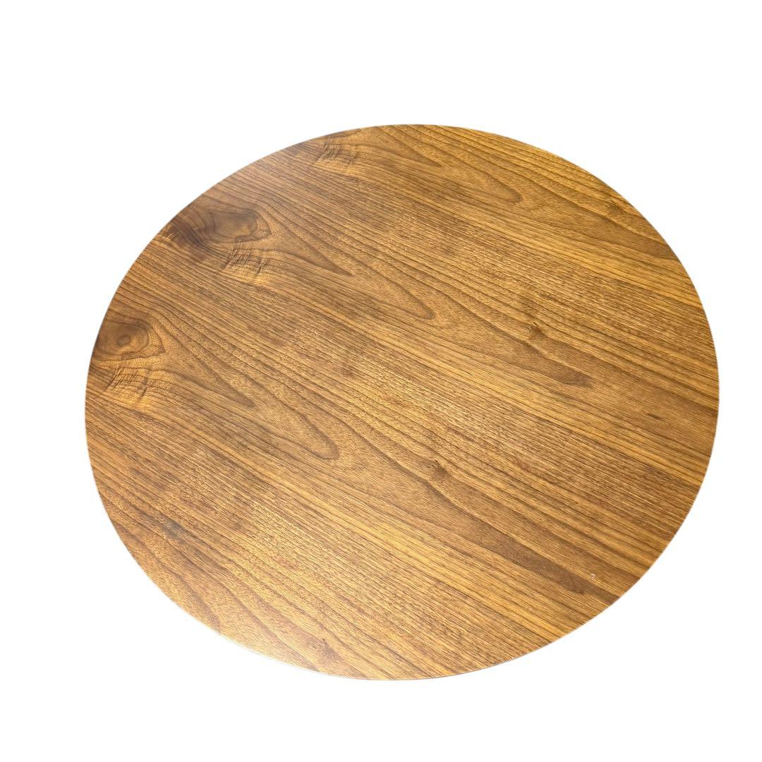 ニトリ DT COLUNA WALNUT 丸型ダイニングテーブル