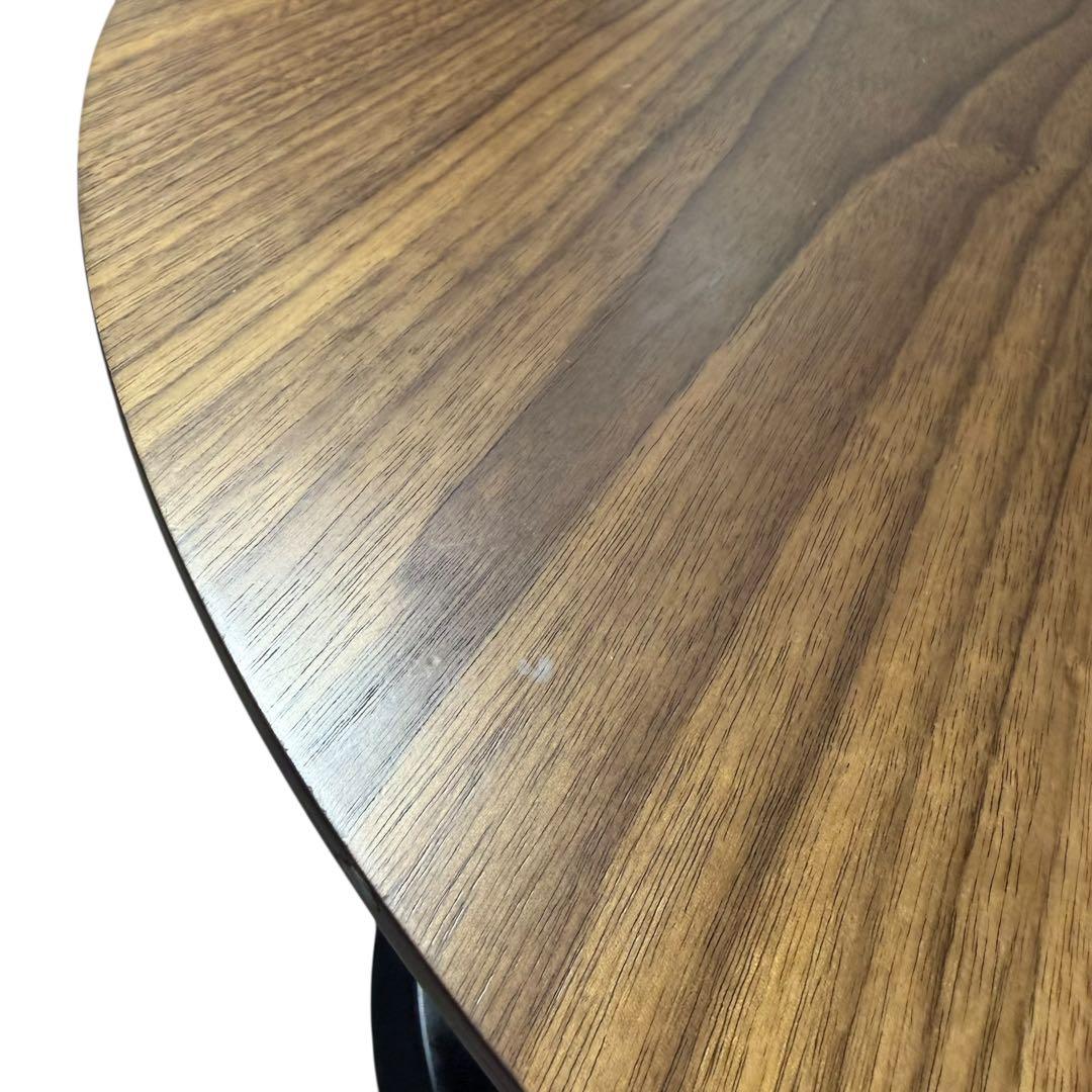 ニトリ DT COLUNA WALNUT 丸型ダイニングテーブル