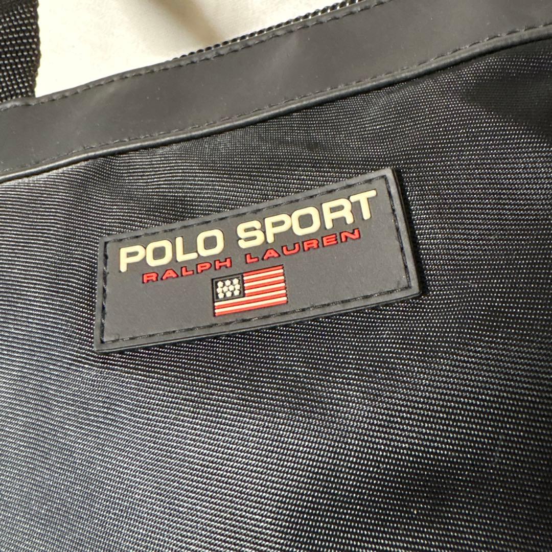 90s POLO SPORTS ポロスポーツ ドラム型 バッグ トートバッグ