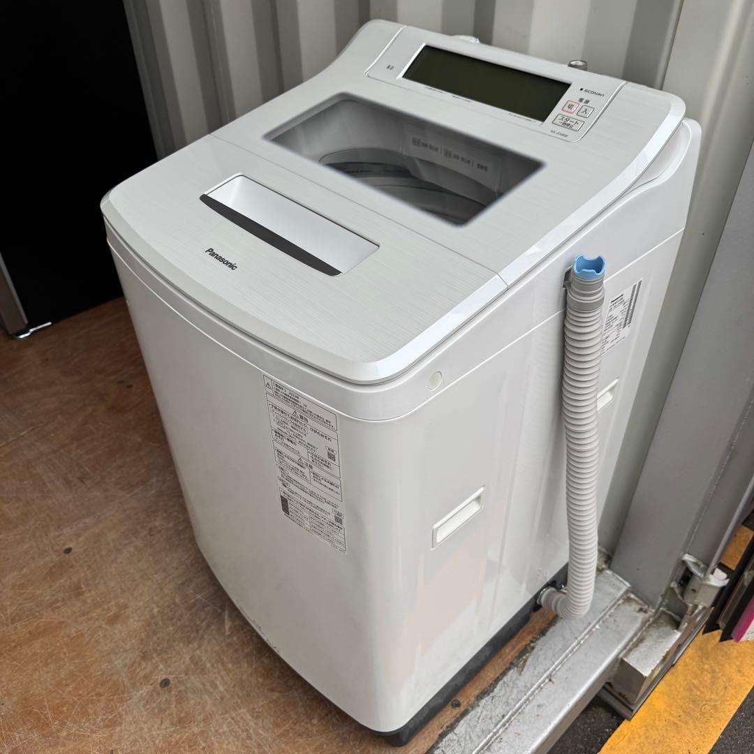 日本製★C7528★2022年製美品★パナソニック　洗濯機　8KG インバーター