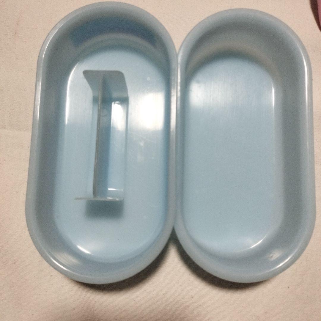 シナモンロール　水色　二段式お弁当箱　サンリオ　昭和平成レトロ　レア　希少