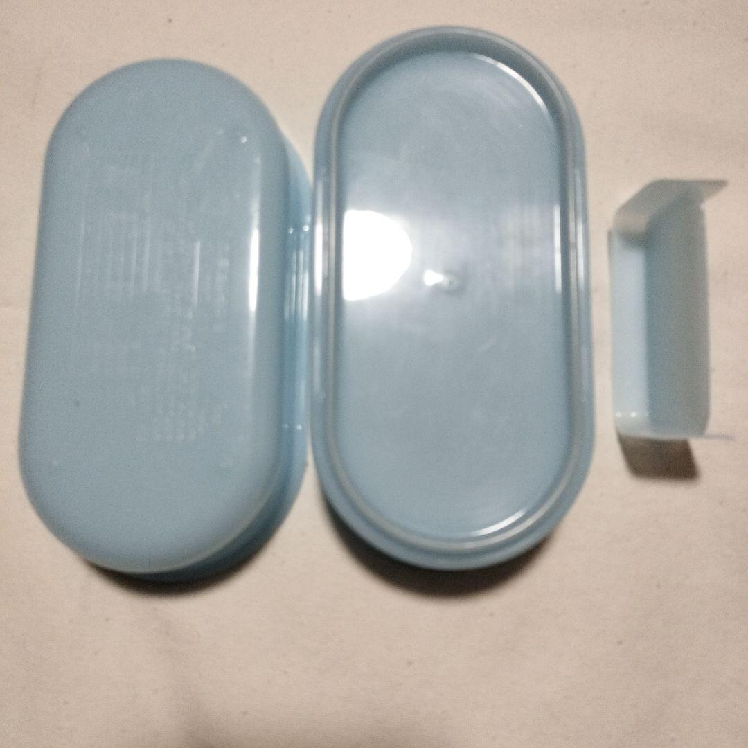 シナモンロール　水色　二段式お弁当箱　サンリオ　昭和平成レトロ　レア　希少