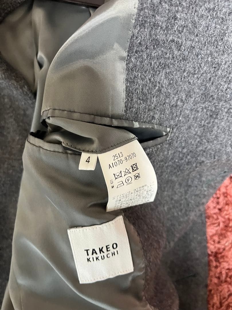 KK　TAKEO KIKUCHI ウールコート