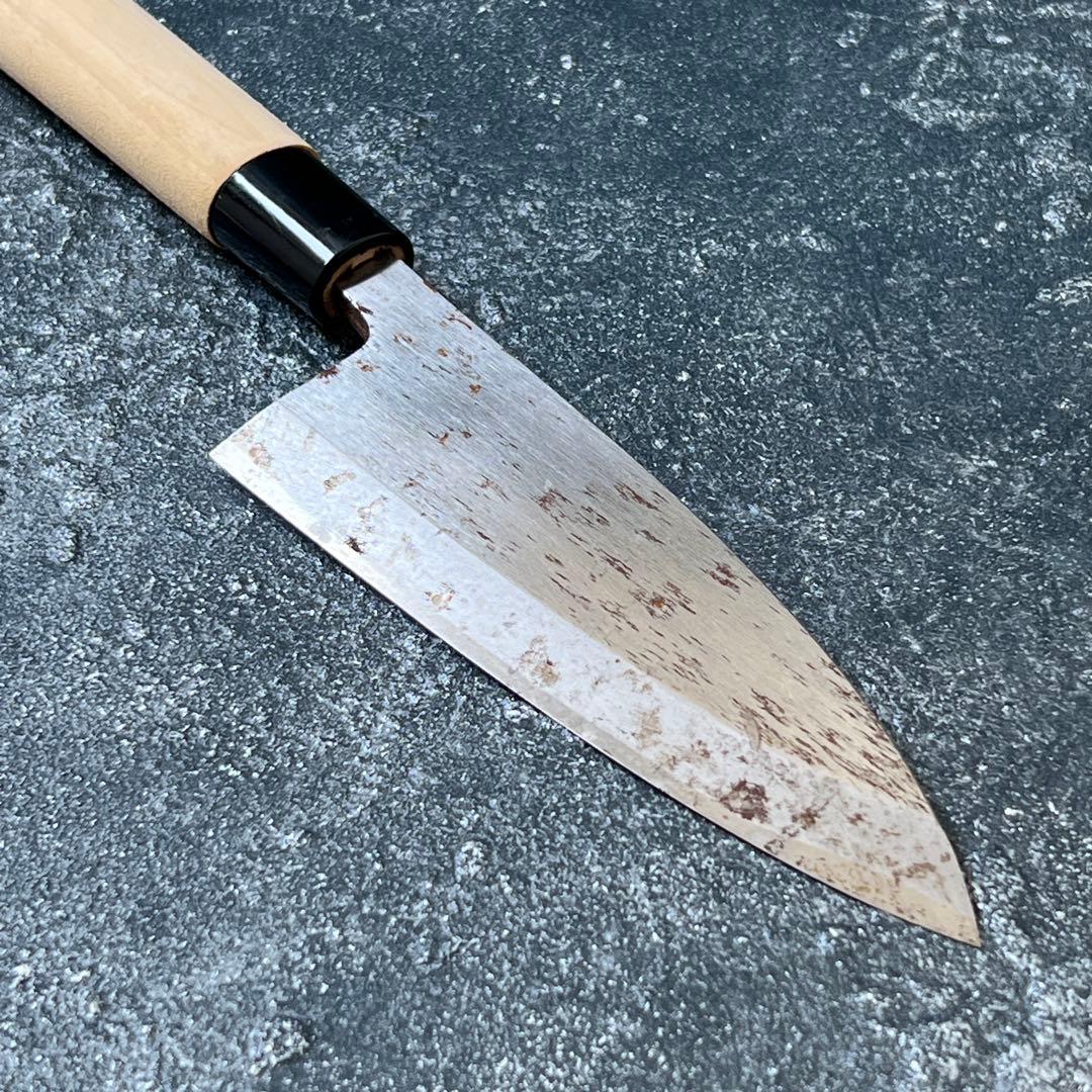 刺身包丁　菊一文字則宗　特製柳刃包丁　木製ハンドル　三徳包丁　knife