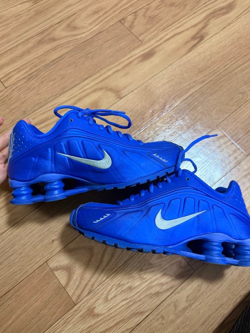 靴 NIKE SHOX Racer blue 23cm