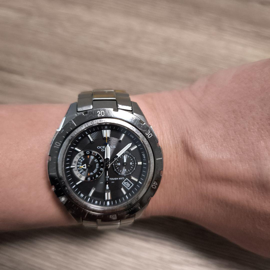 rakusatsu OCEANUS　カシオ　オシアナス