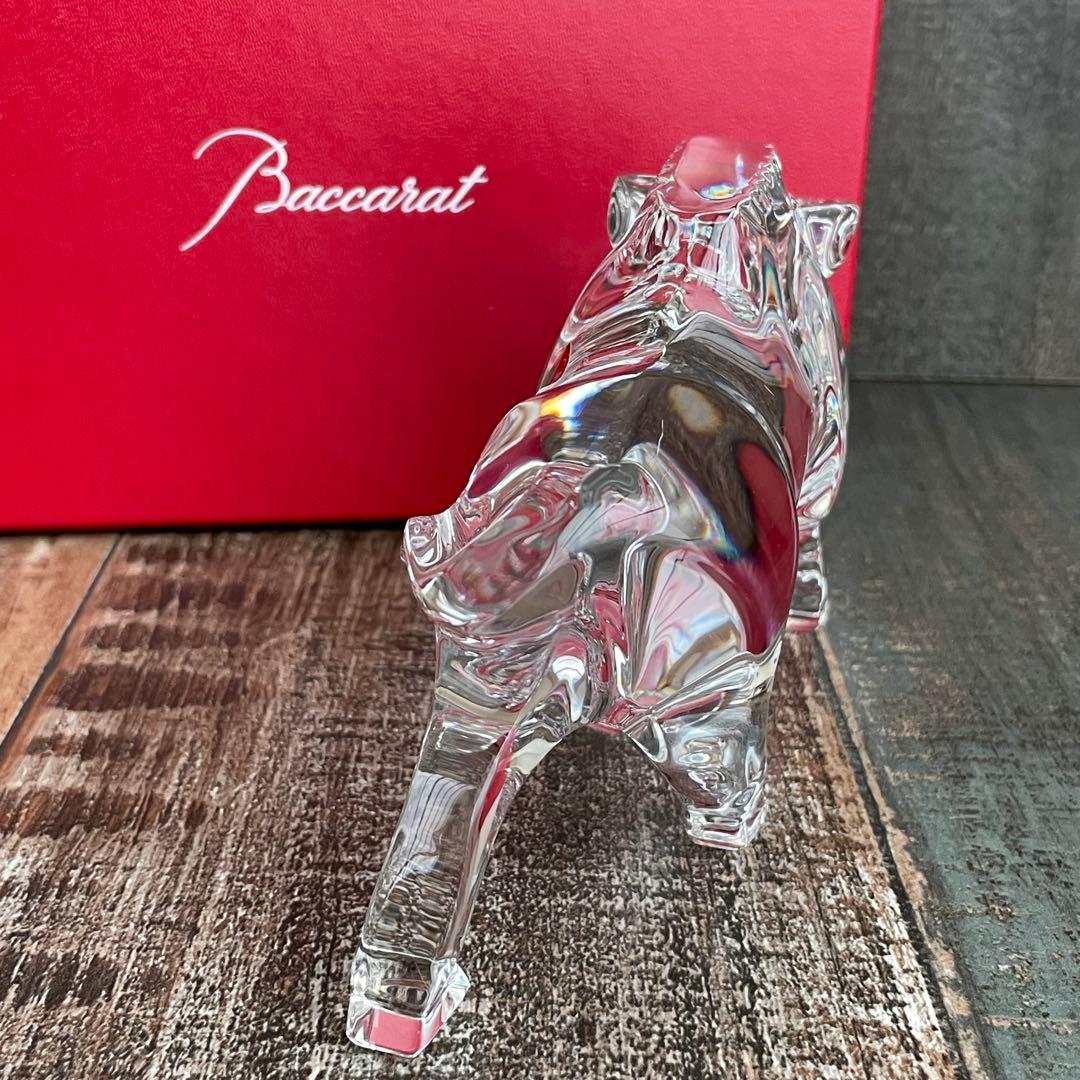 Baccarat バカラ　干支　亥年 2007年 クリスタルガラス