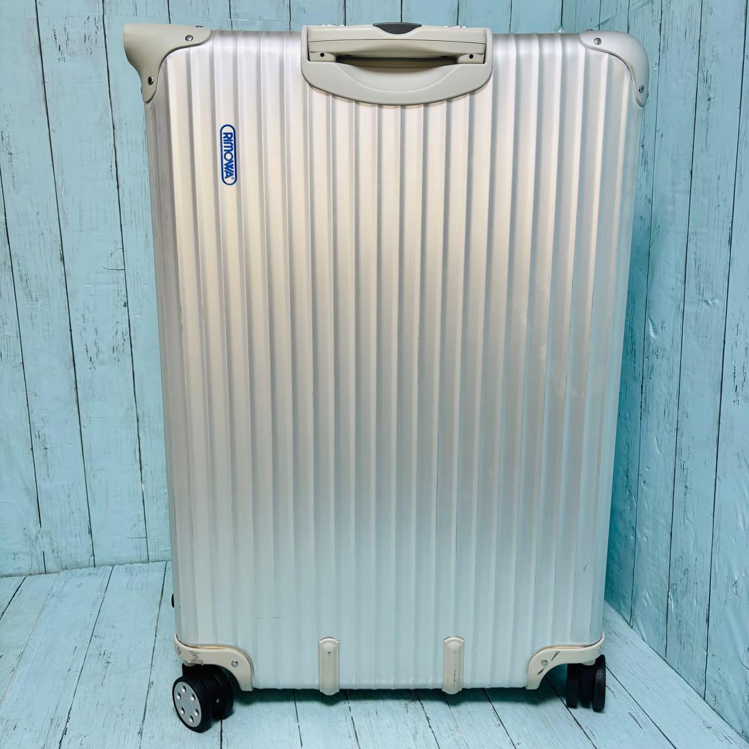 リモワ　RIMOWA トパーズ　TOPAS 104L 4輪　青ロゴ　93277