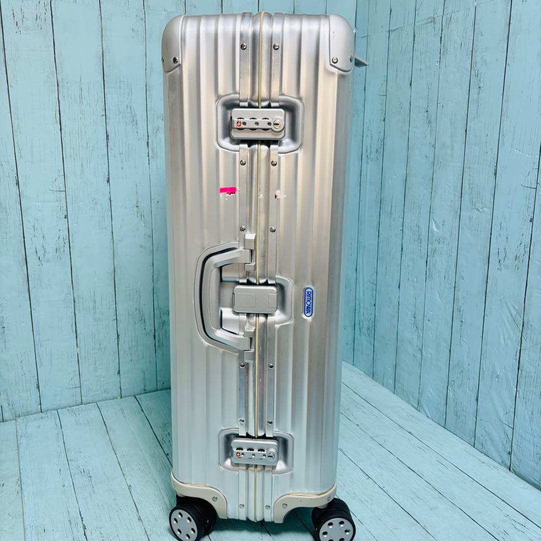 リモワ　RIMOWA トパーズ　TOPAS 104L 4輪　青ロゴ　93277