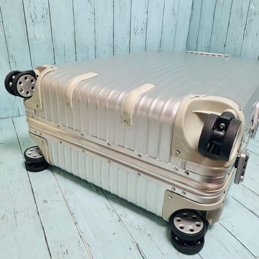 リモワ　RIMOWA トパーズ　TOPAS 104L 4輪　青ロゴ　93277