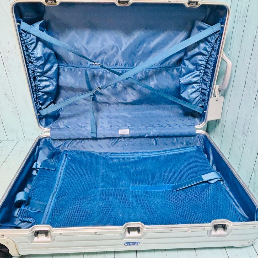 リモワ　RIMOWA トパーズ　TOPAS 104L 4輪　青ロゴ　93277