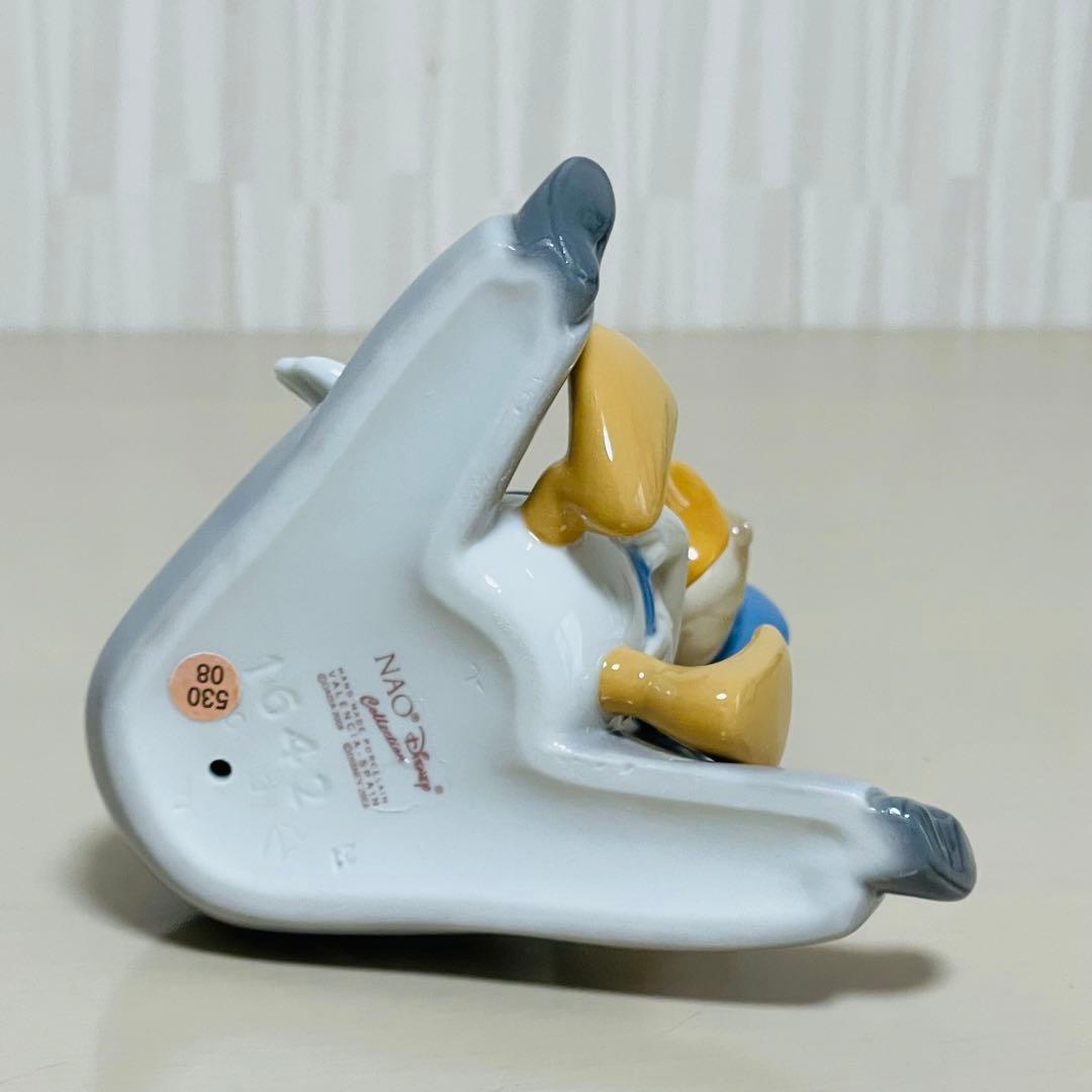 NAO ディズニーコレクション ドナルドと夢の中 陶器製 人形 フィギュリン