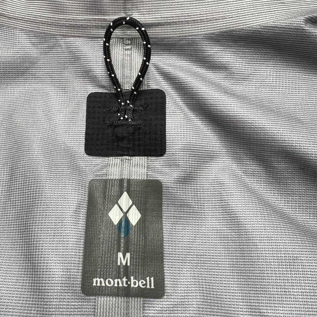 極美品　モンベル　マウンテンパーカー　フード　黒　M アウトドア　メンズ　登山