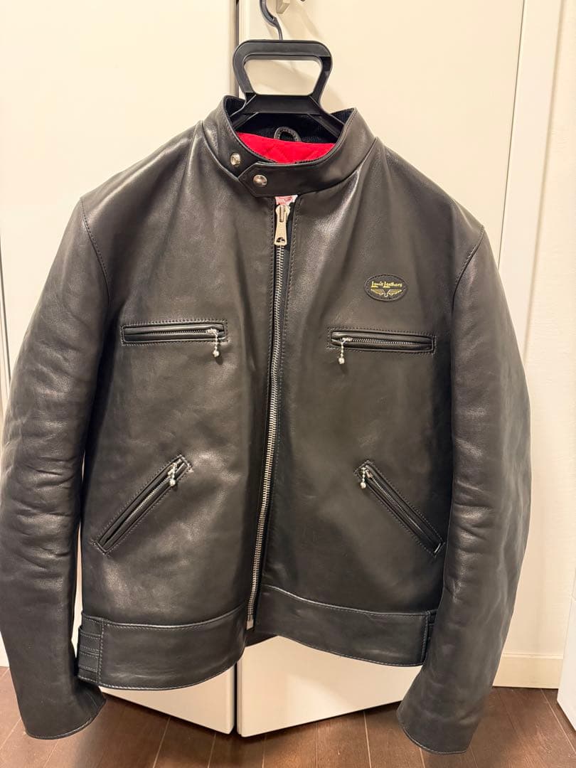 ルイスレザー　シープ　黒　44