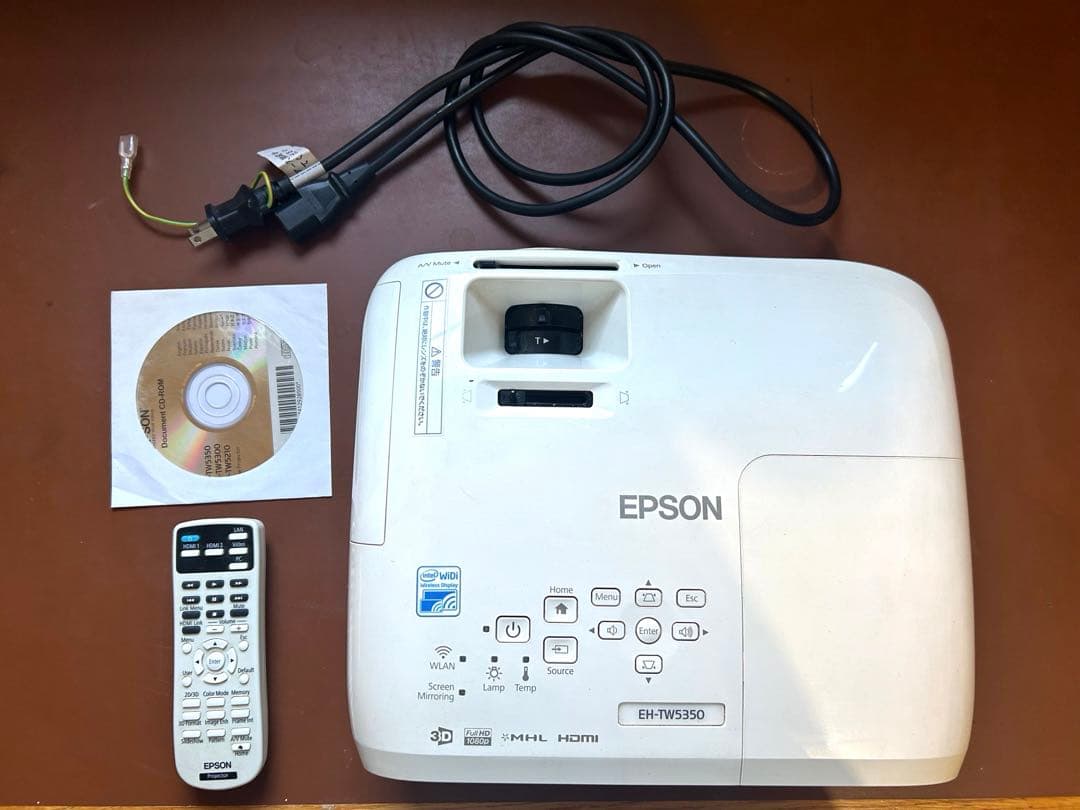 Epson EH-TW5350 プロジェクター本体