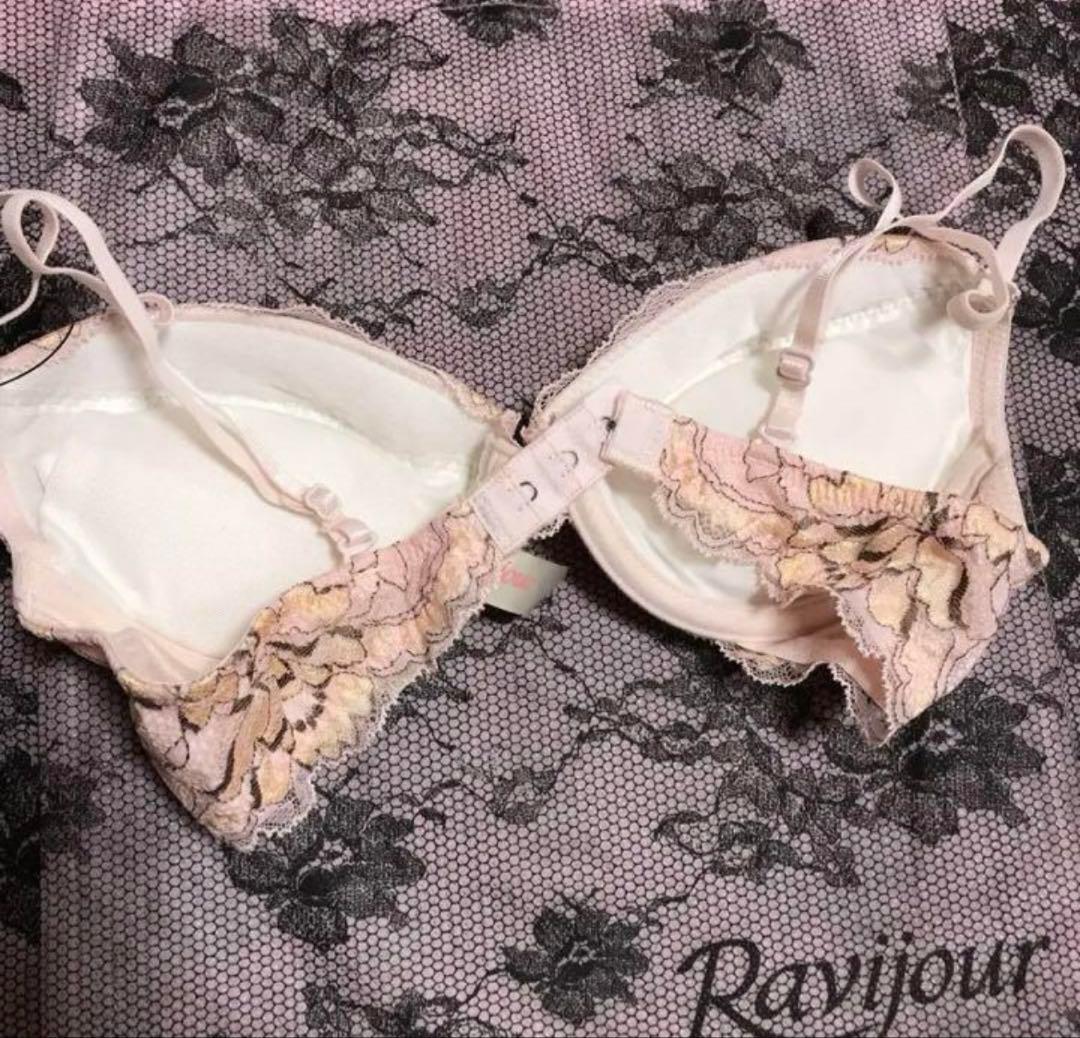 ☆Ravijour☆ギザギザピンク☆C65-70Tバック☆セット