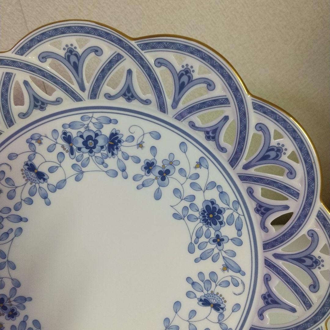 ナルミ ミラノ メッシュ フル―ツプレート ボ―ンチャイナ