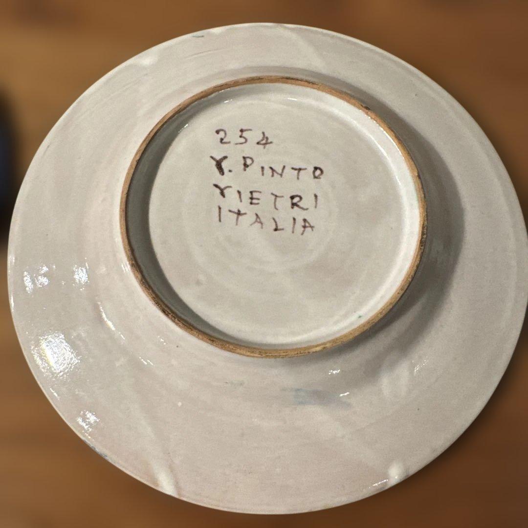 Ceramica Vietri イタリア陶器 プレート 2枚
