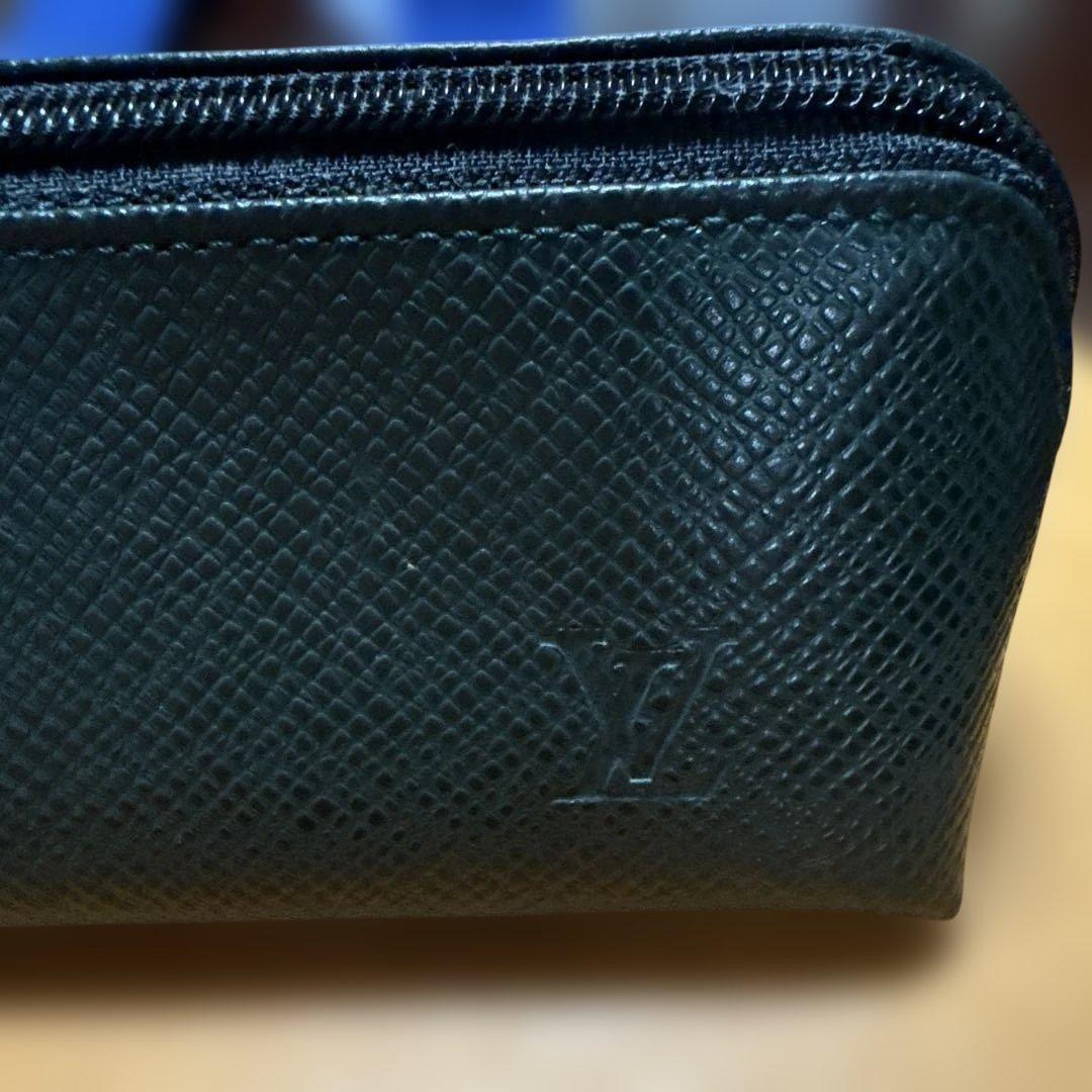 ★希少グリーン系★Louis Vuitton レザー 筆箱★ペンケース