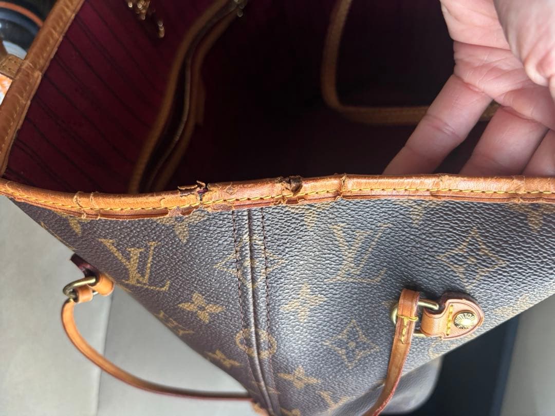 ルイヴィトン　LOUIS VUITTON ネヴァーフル　トートバッグ　モノグラム
