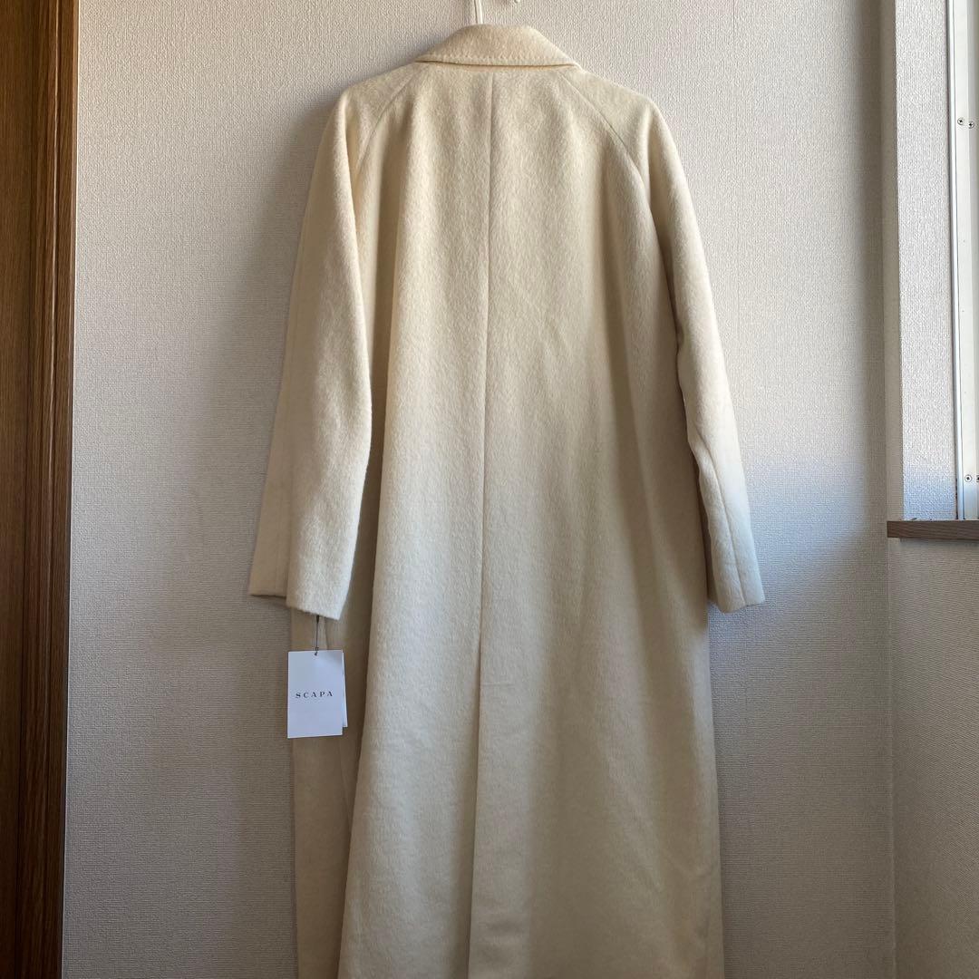 サザエ様SCAPA＊ タグ付 新品　アンゴラ ウール ロングコート