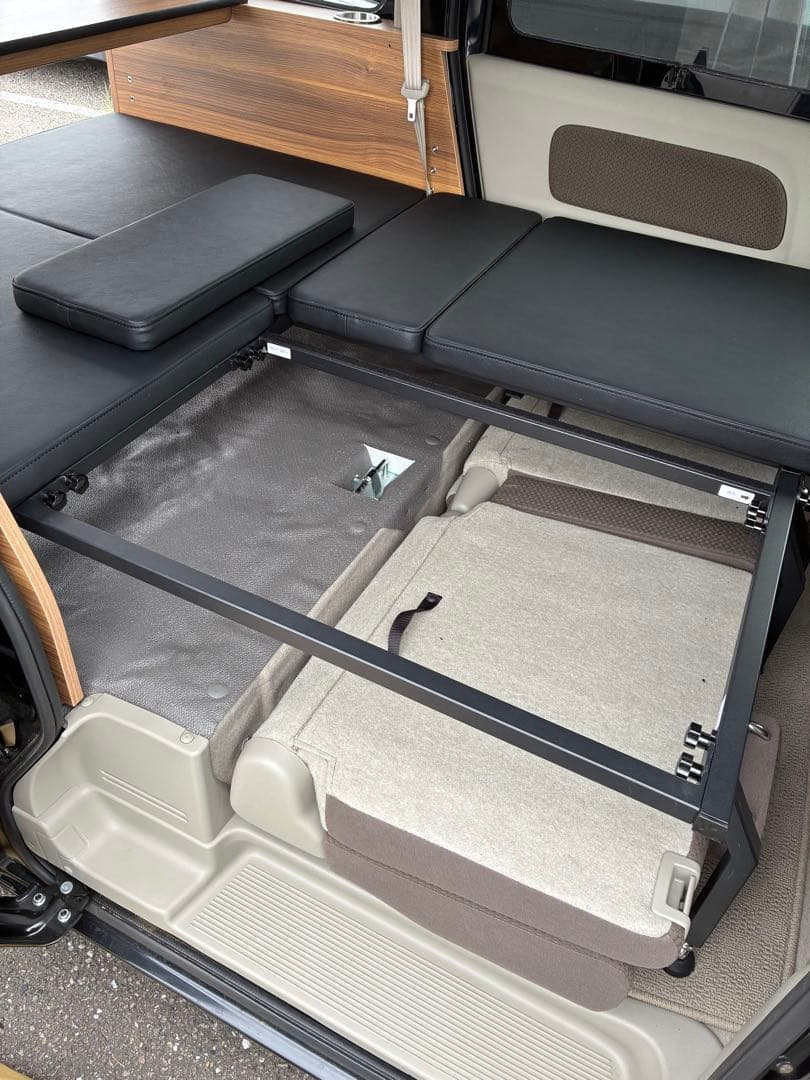 直接の引き渡しのみ。DA17V専用 ベッドキット スタンダードEX テーブル付き
