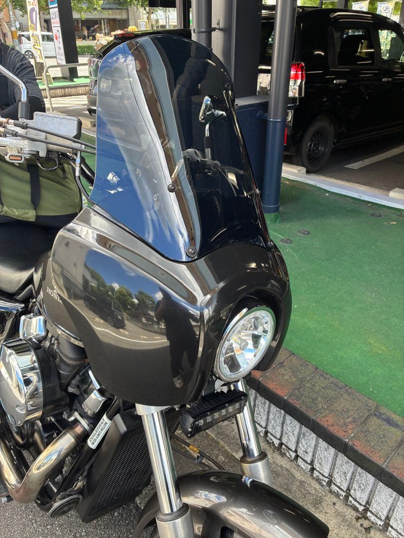 T-SPORT フェアリング用 15インチレンズ スモークシールド ブッシュ付き