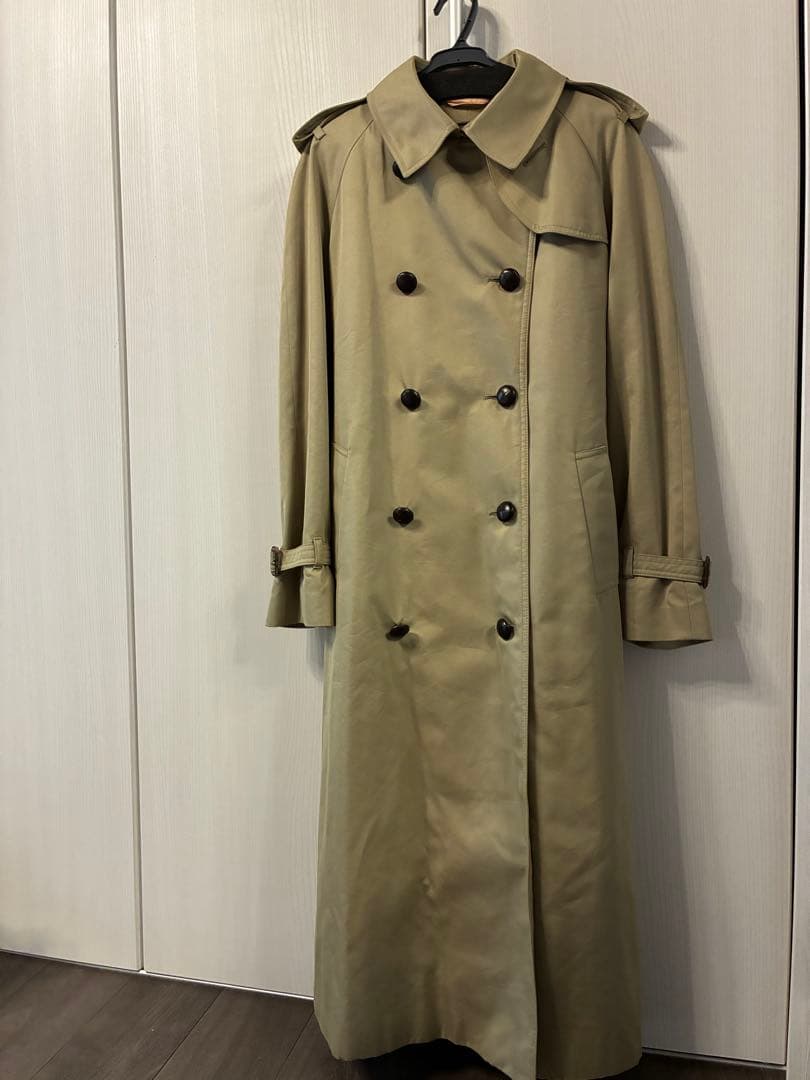 値下げ!美品✨アクアスキュータム Aqua5トレンチコート チェックライナー付き