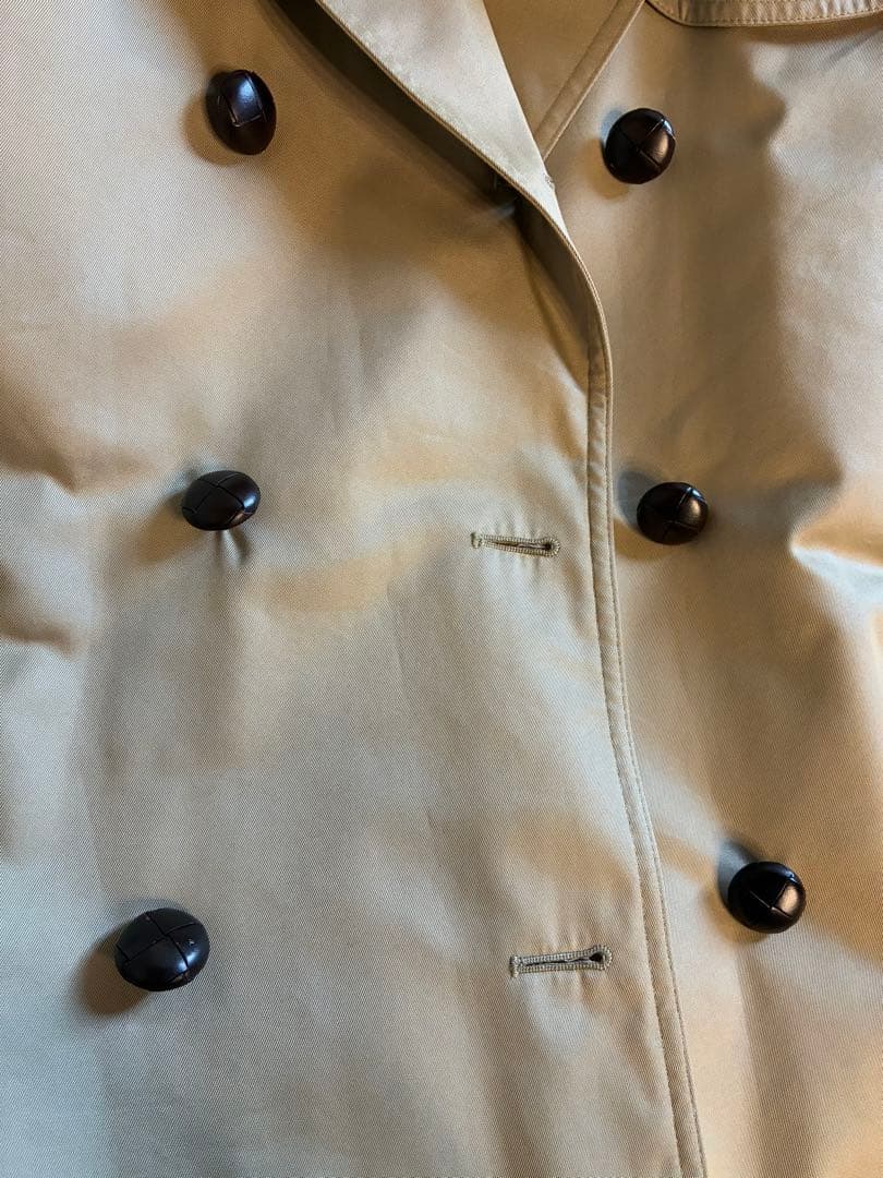 値下げ!美品✨アクアスキュータム Aqua5トレンチコート チェックライナー付き