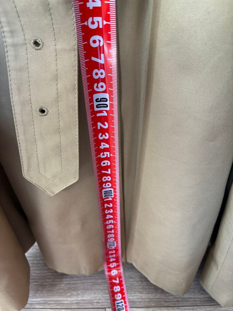 値下げ!美品✨アクアスキュータム Aqua5トレンチコート チェックライナー付き