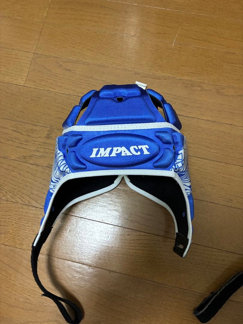 IMPACT ヘッドギア 青