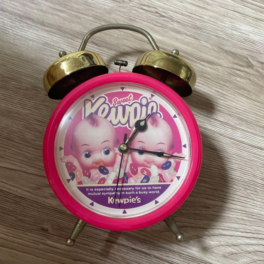 キューピー　目覚まし時計　昭和レトロ
