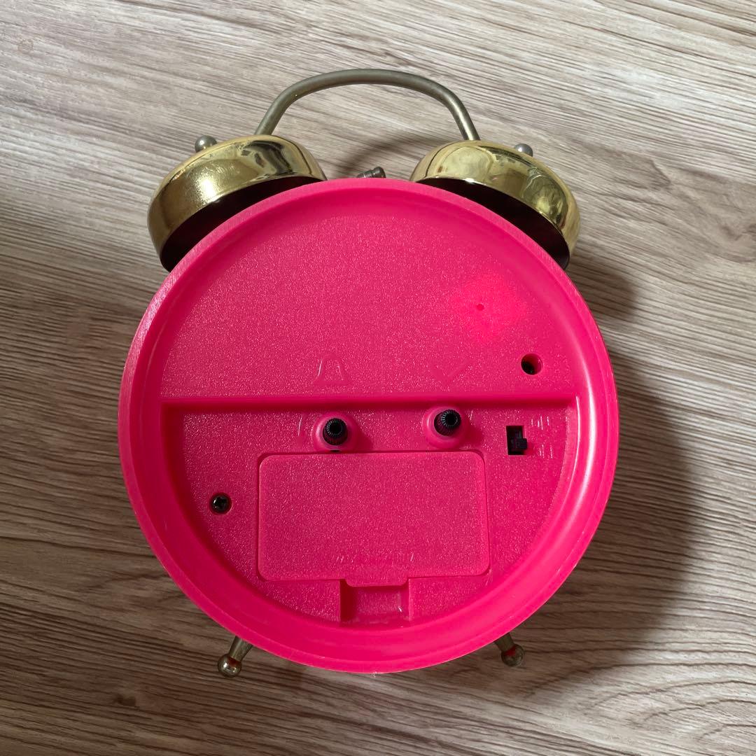 キューピー　目覚まし時計　昭和レトロ