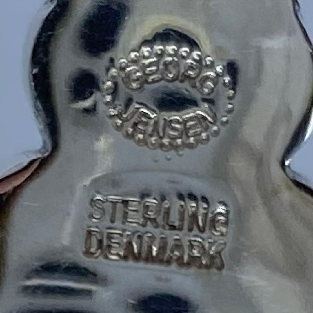 ジョージジェンセン　エコーン　フィッシュナイフ　6本組　袋付307g 20.7㎝