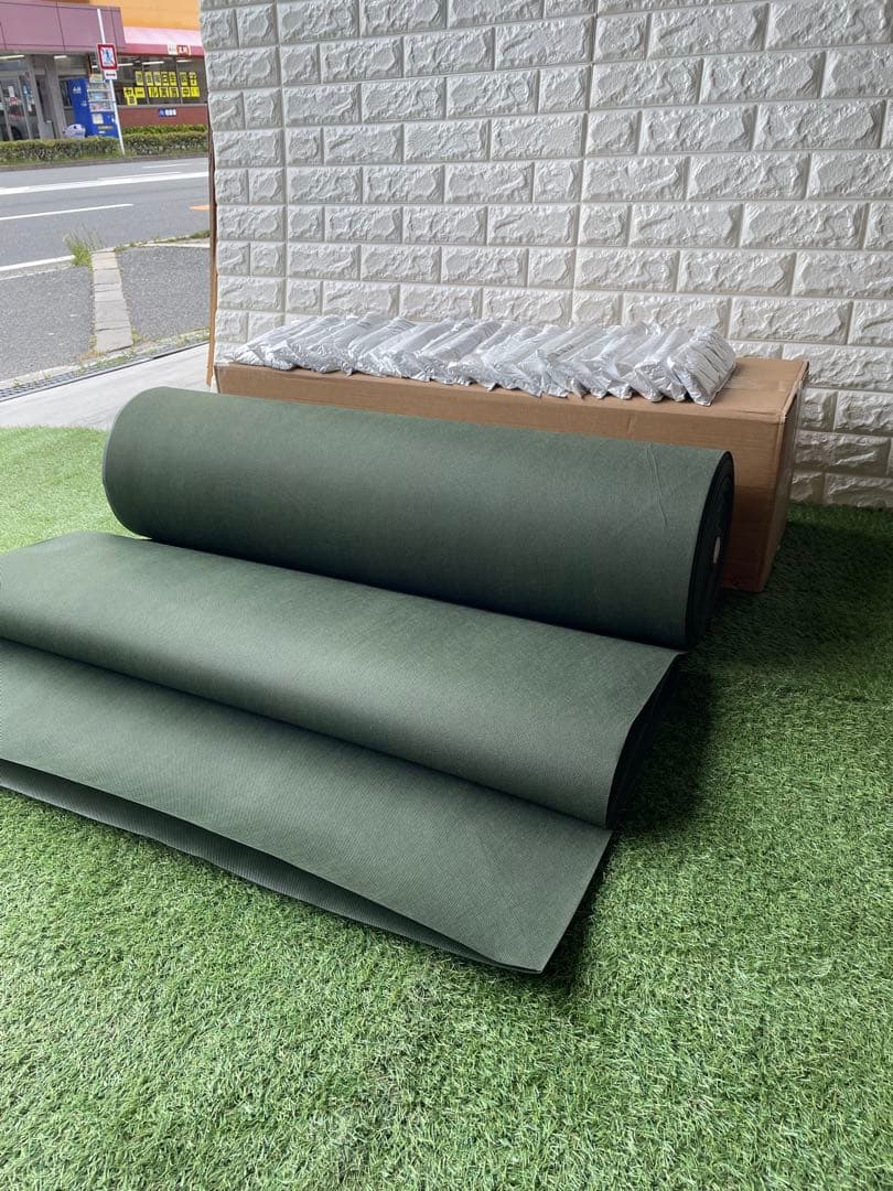 除草シート、防雑草対策、耐久性約8年1m×50mUピン100個セット付き
